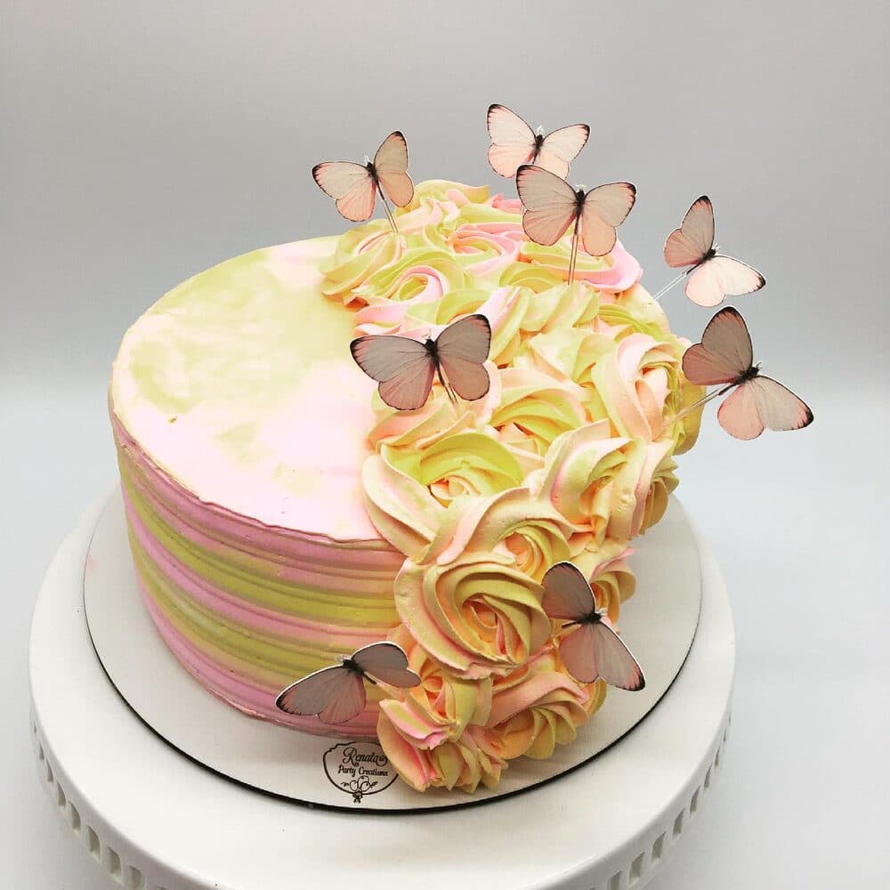 butterflies cake by Renata Café & Pastries